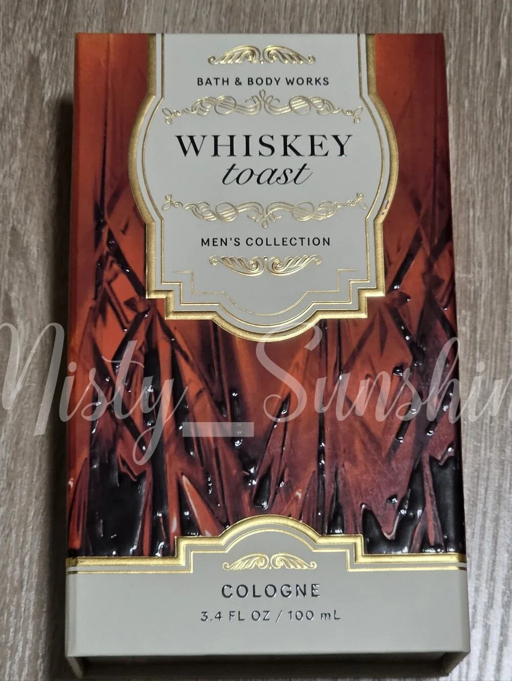 Bath & Body Works Men's Whiskey Toast Cologne 3.4oz NEW in Box RARE